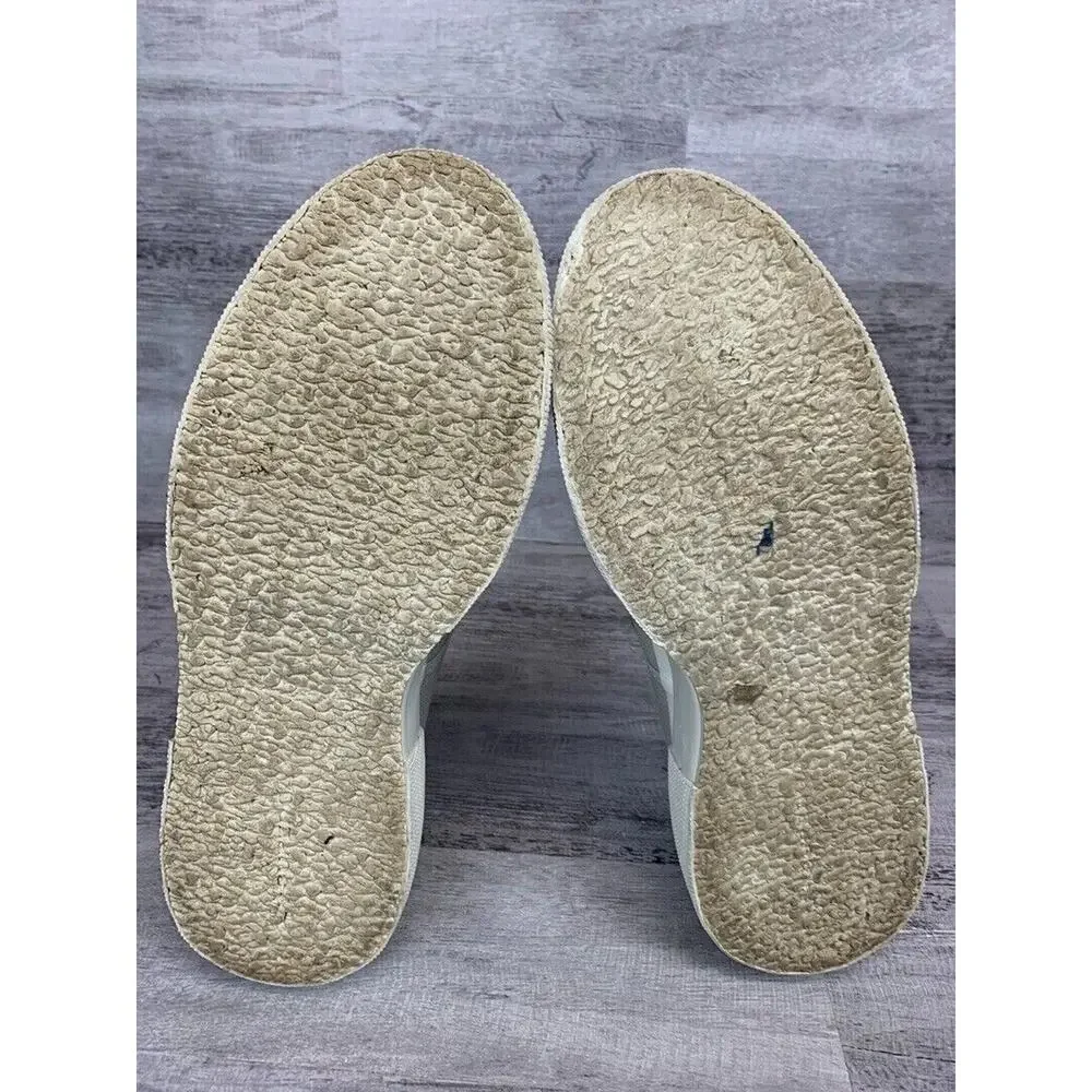 Superga Womens Gray Platform Sneakers Size 8 Canvas & Rubber Sole